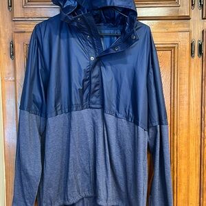 Under Armour Blue Utility Jacket Lightweight Water-Resistant